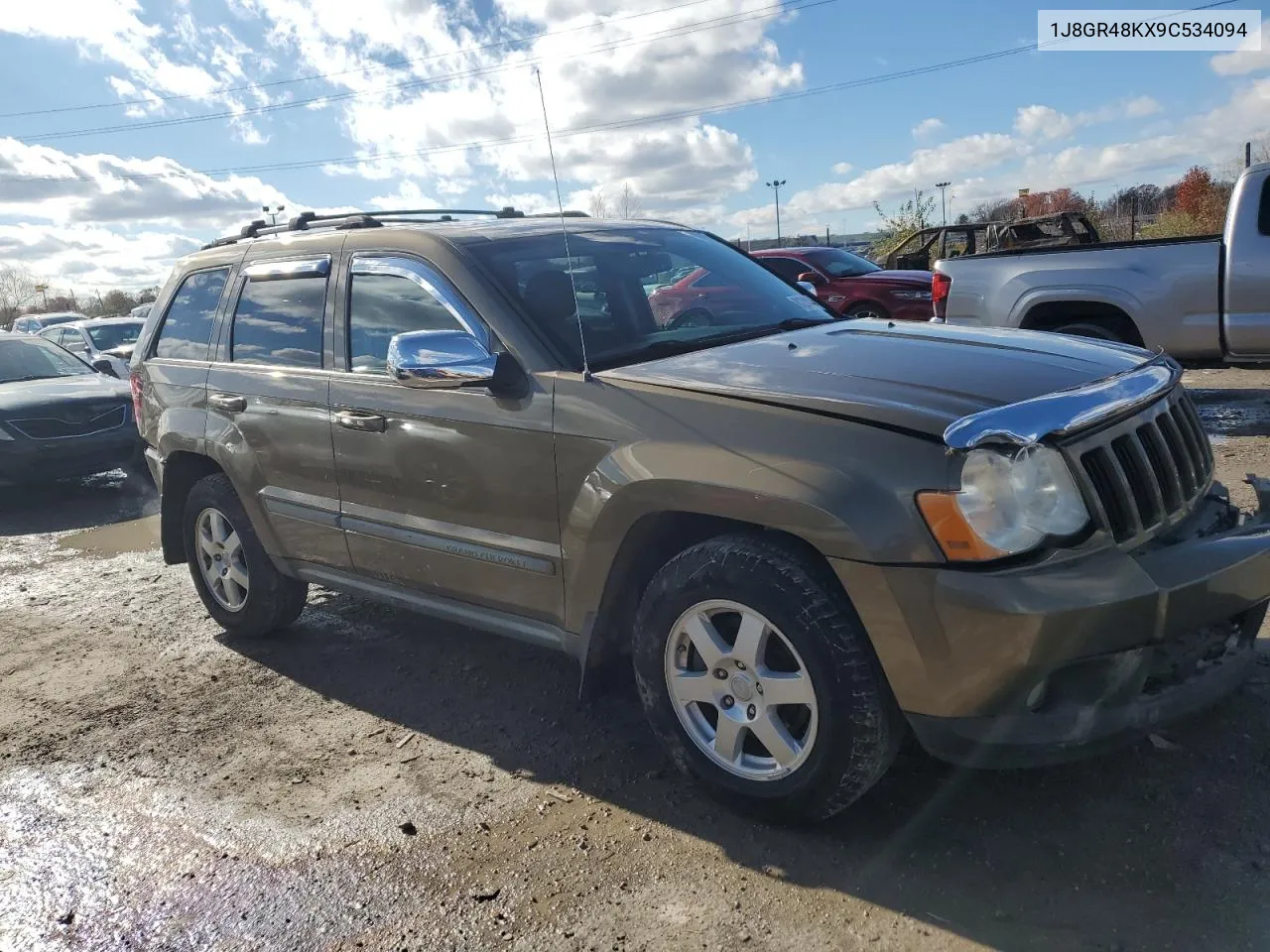 2009 Jeep Grand Cherokee Laredo VIN: 1J8GR48KX9C534094 Lot: 81234444