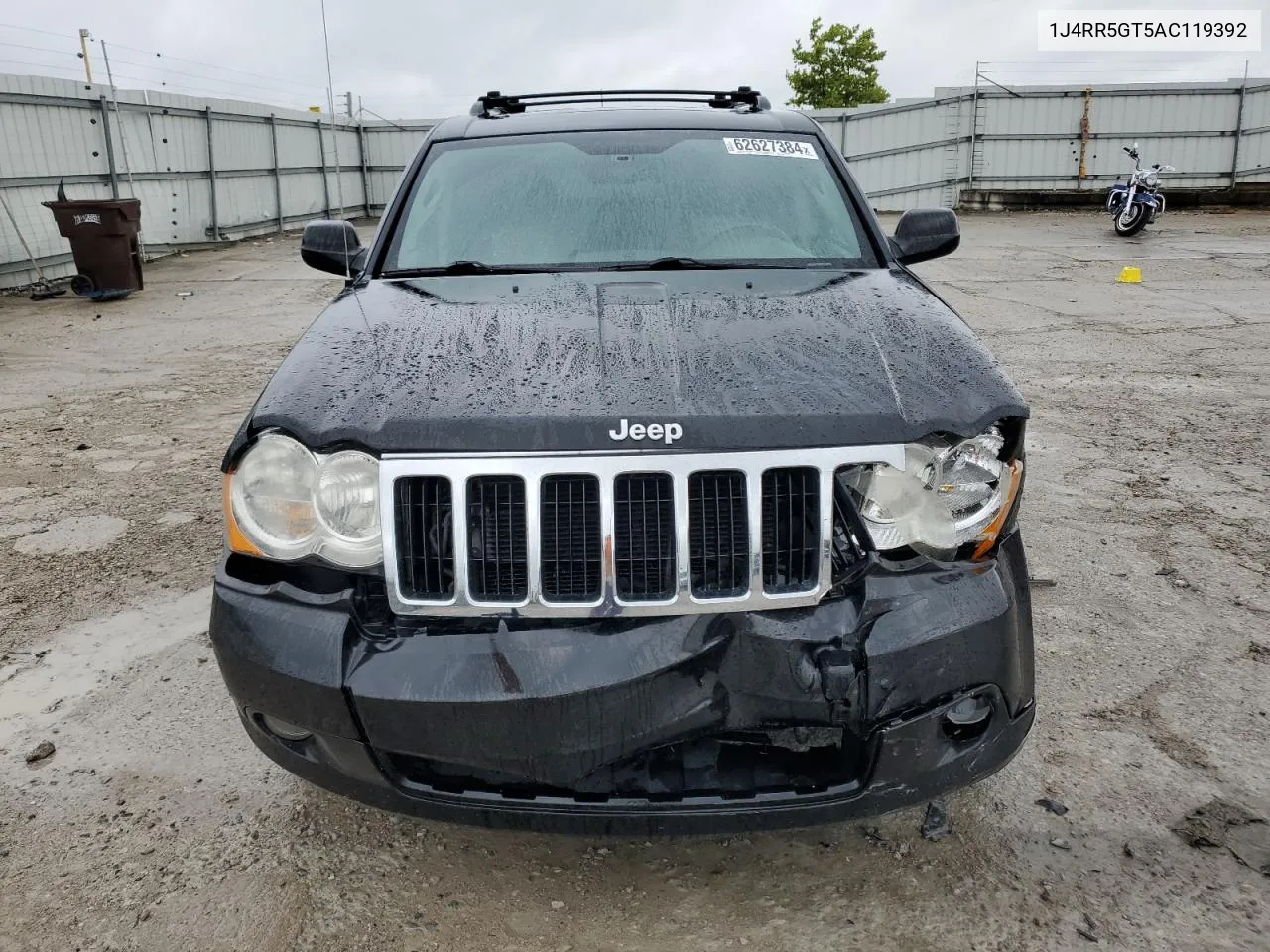 2010 Jeep Grand Cherokee Limited VIN: 1J4RR5GT5AC119392 Lot: 62627384