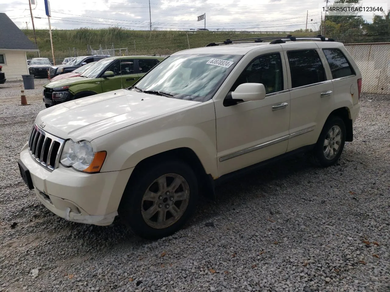 2010 Jeep Grand Cherokee Limited VIN: 1J4RR5GT8AC123646 Lot: 63978924