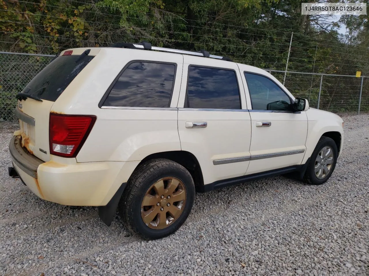 2010 Jeep Grand Cherokee Limited VIN: 1J4RR5GT8AC123646 Lot: 63978924