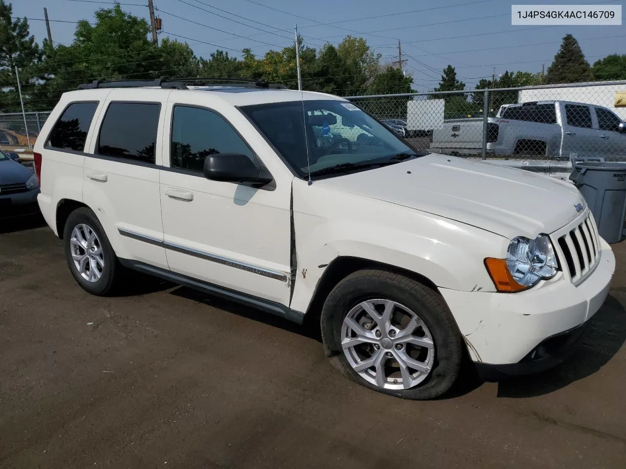 2010 Jeep Grand Cherokee Laredo VIN: 1J4PS4GK4AC146709 Lot: 64602644