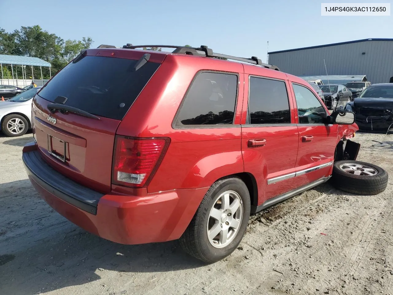 1J4PS4GK3AC112650 2010 Jeep Grand Cherokee Laredo