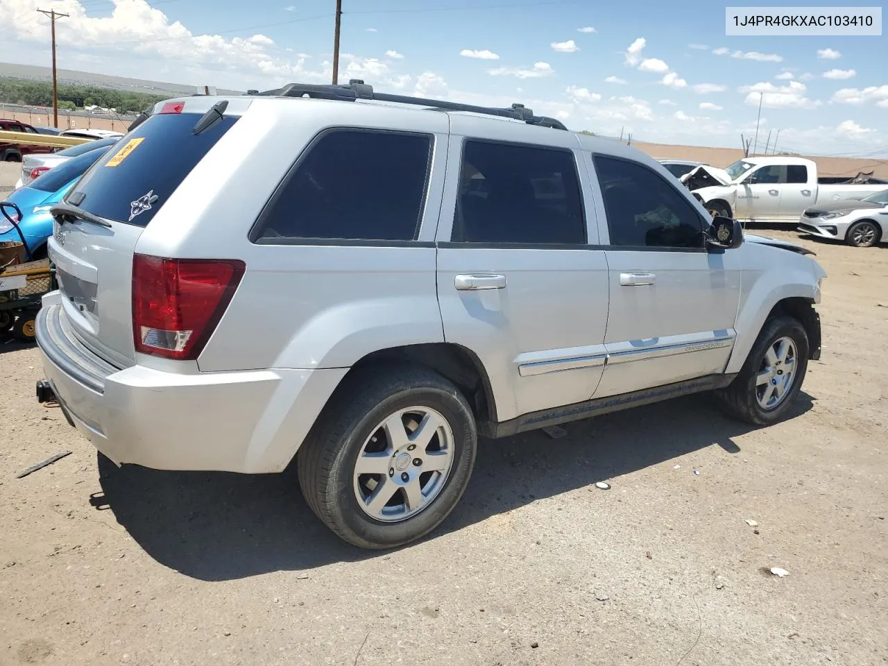 1J4PR4GKXAC103410 2010 Jeep Grand Cherokee Laredo