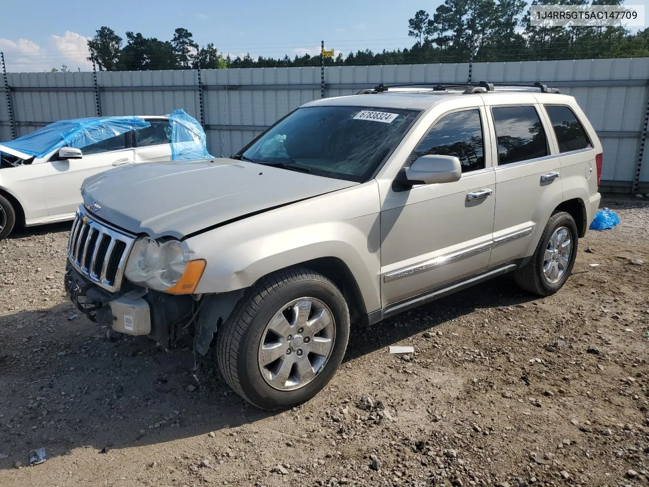 2010 Jeep Grand Cherokee Limited VIN: 1J4RR5GT5AC147709 Lot: 67838324