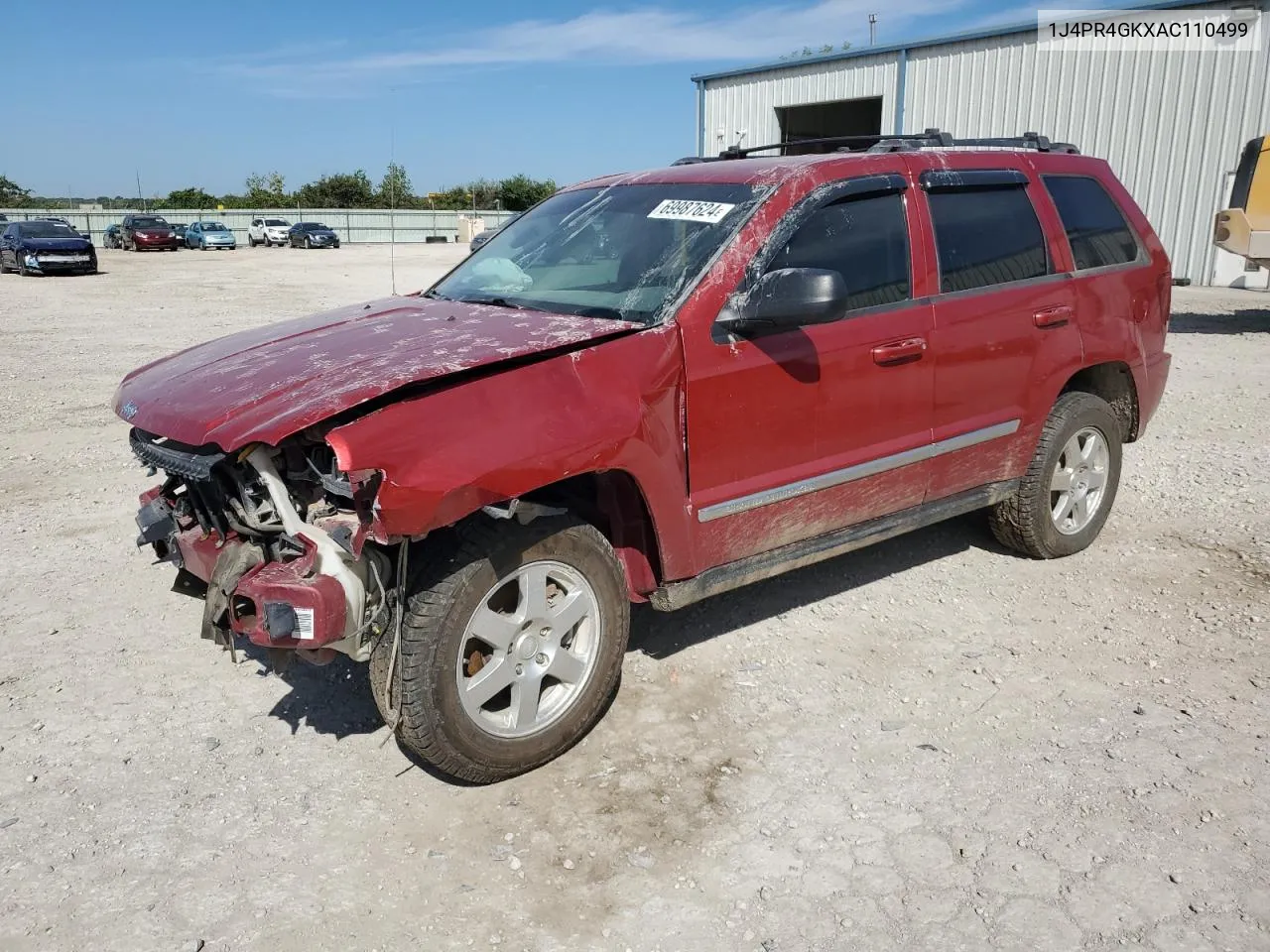 2010 Jeep Grand Cherokee Laredo VIN: 1J4PR4GKXAC110499 Lot: 69987624