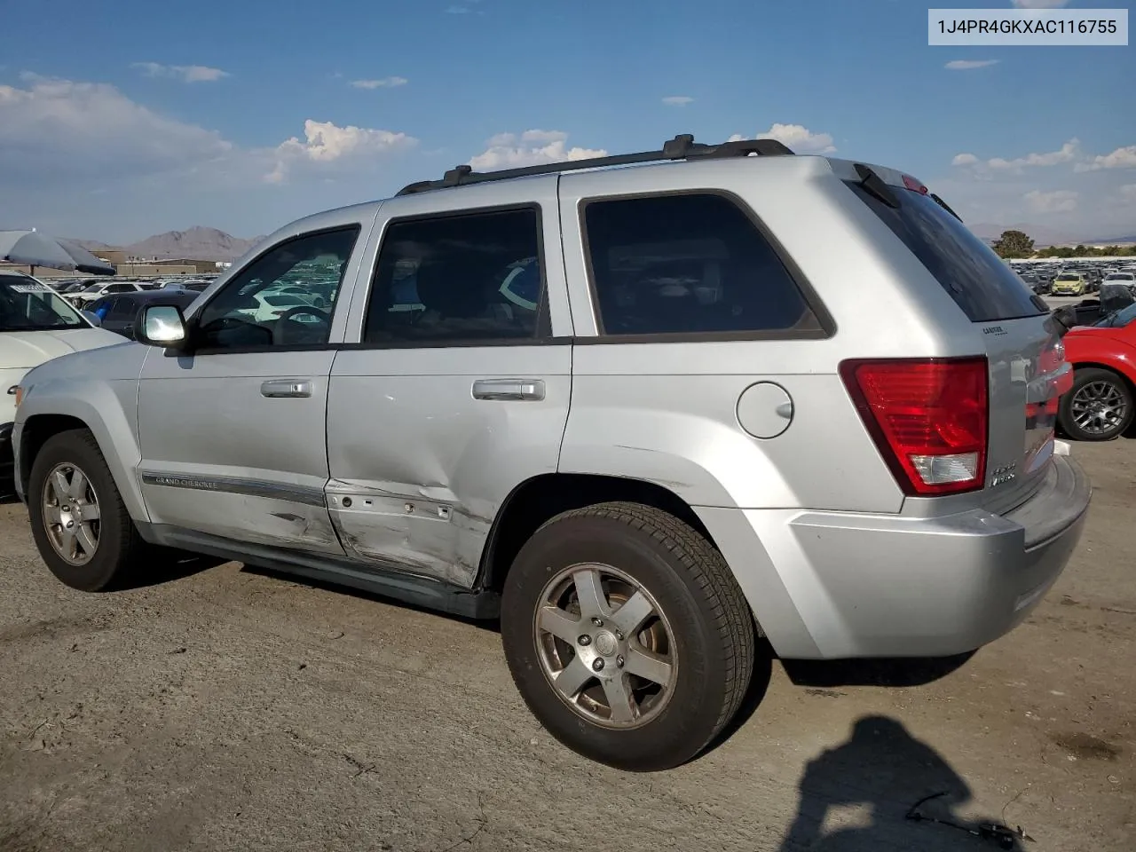 1J4PR4GKXAC116755 2010 Jeep Grand Cherokee Laredo