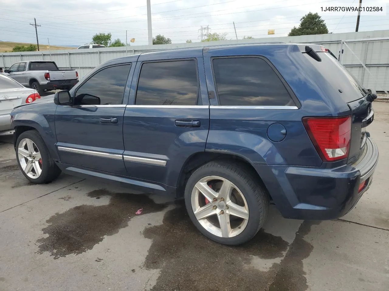 1J4RR7GW9AC102584 2010 Jeep Grand Cherokee Srt-8