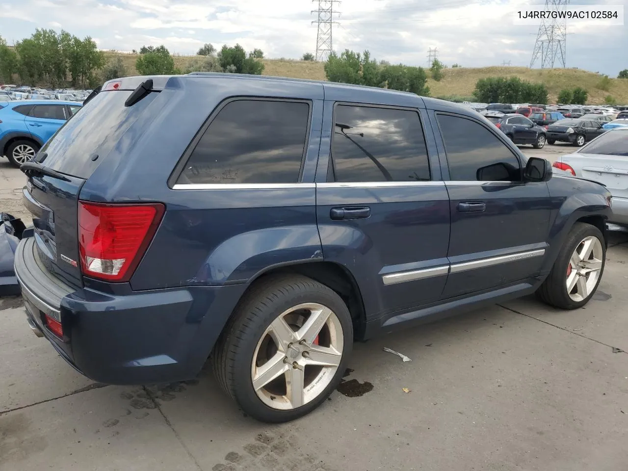 2010 Jeep Grand Cherokee Srt-8 VIN: 1J4RR7GW9AC102584 Lot: 70723114