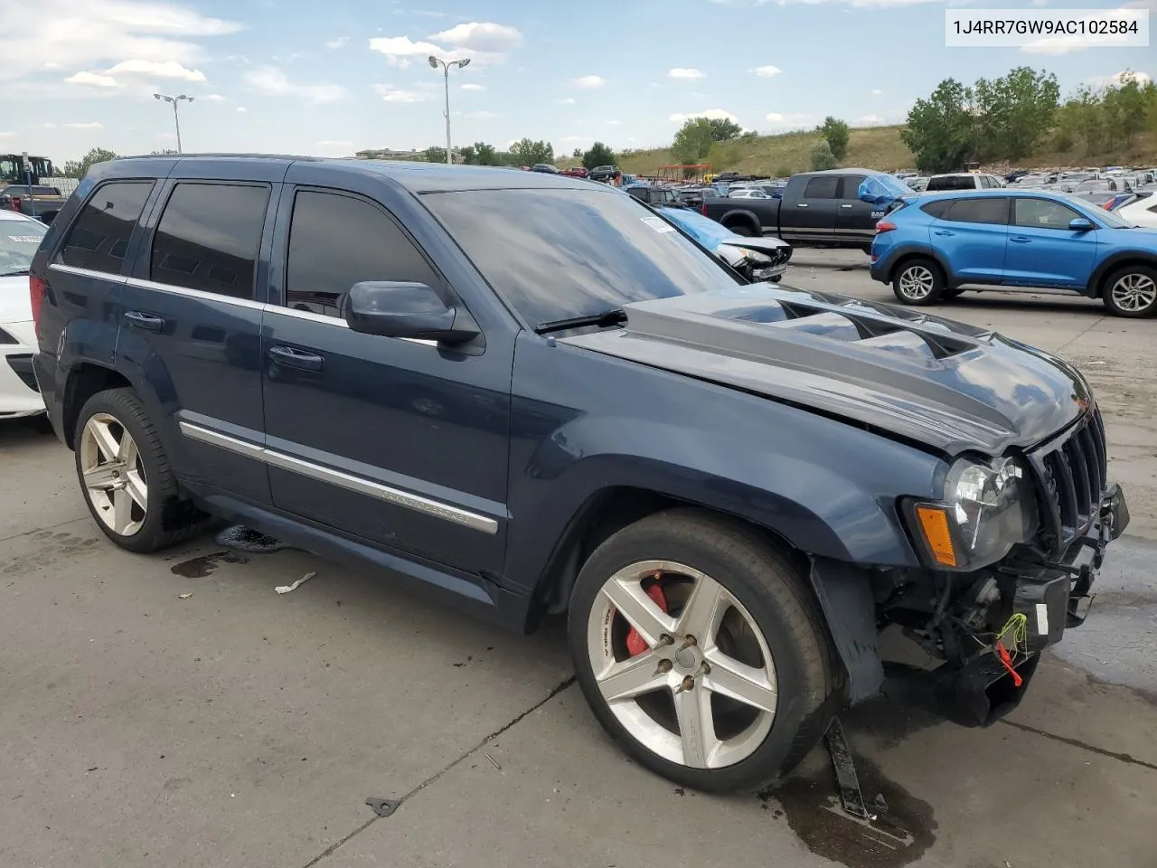 1J4RR7GW9AC102584 2010 Jeep Grand Cherokee Srt-8