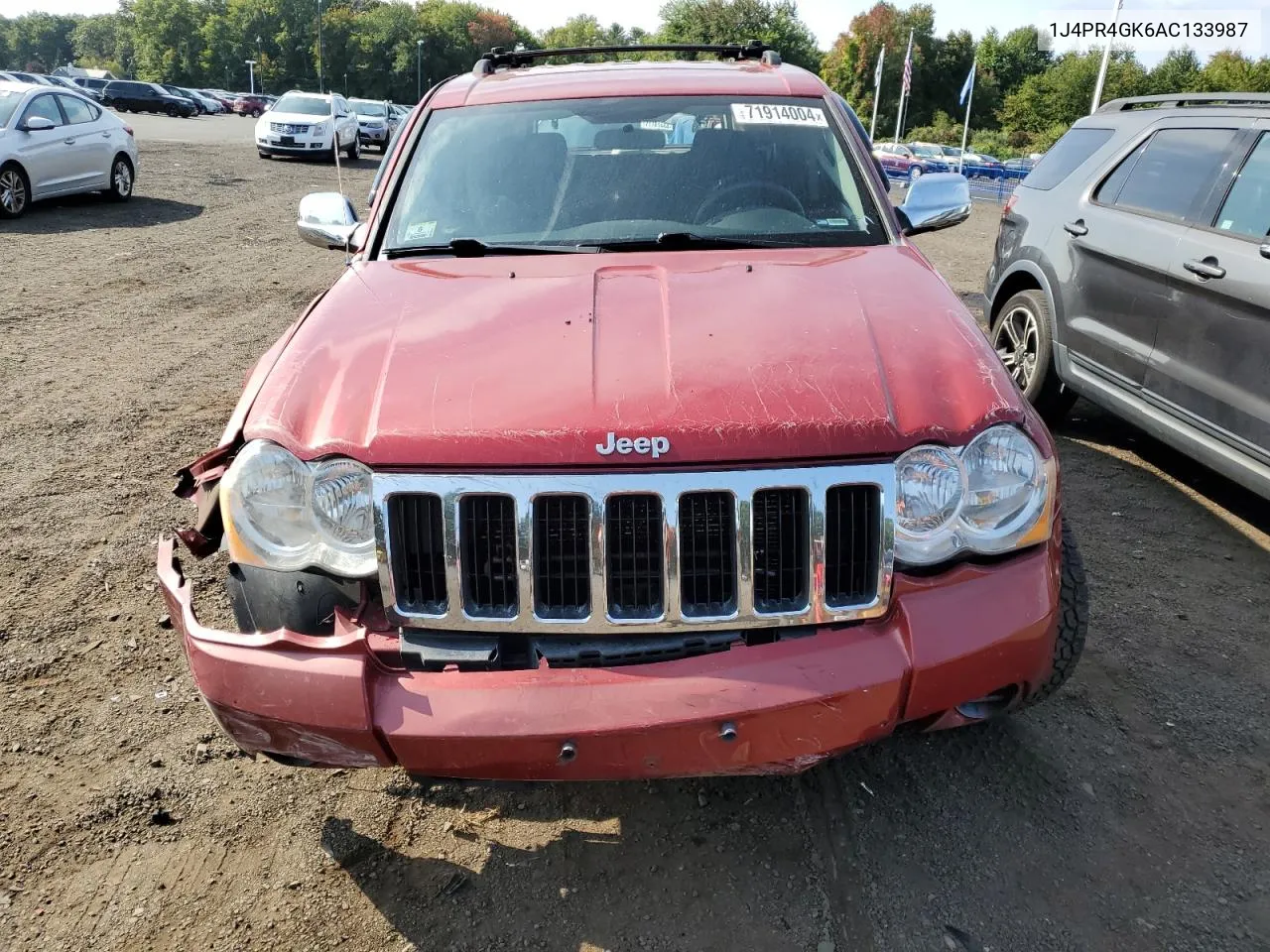 2010 Jeep Grand Cherokee Laredo VIN: 1J4PR4GK6AC133987 Lot: 71914004