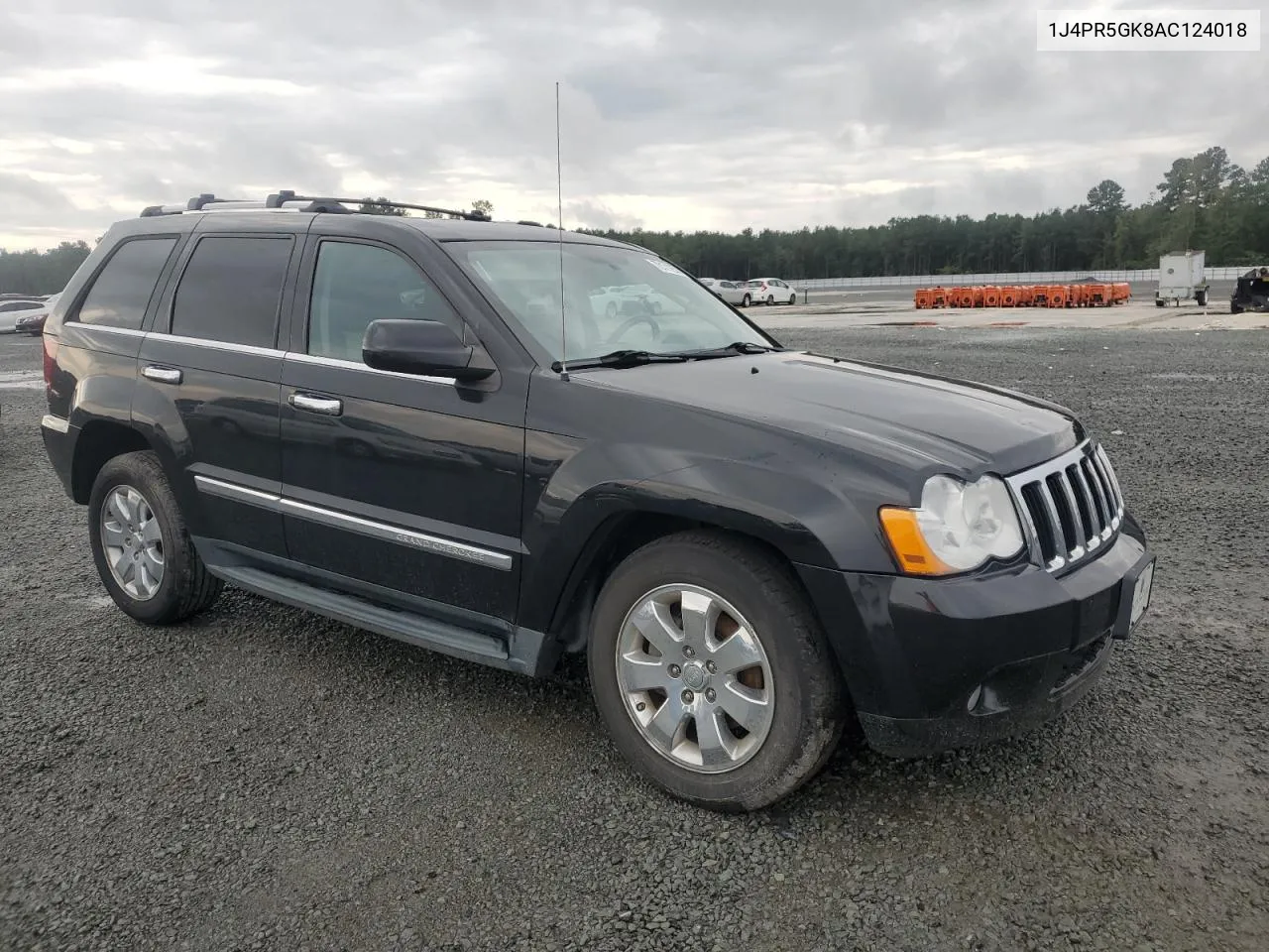 2010 Jeep Grand Cherokee Limited VIN: 1J4PR5GK8AC124018 Lot: 72171254