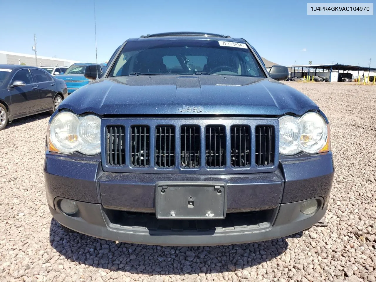 2010 Jeep Grand Cherokee Laredo VIN: 1J4PR4GK9AC104970 Lot: 72173034