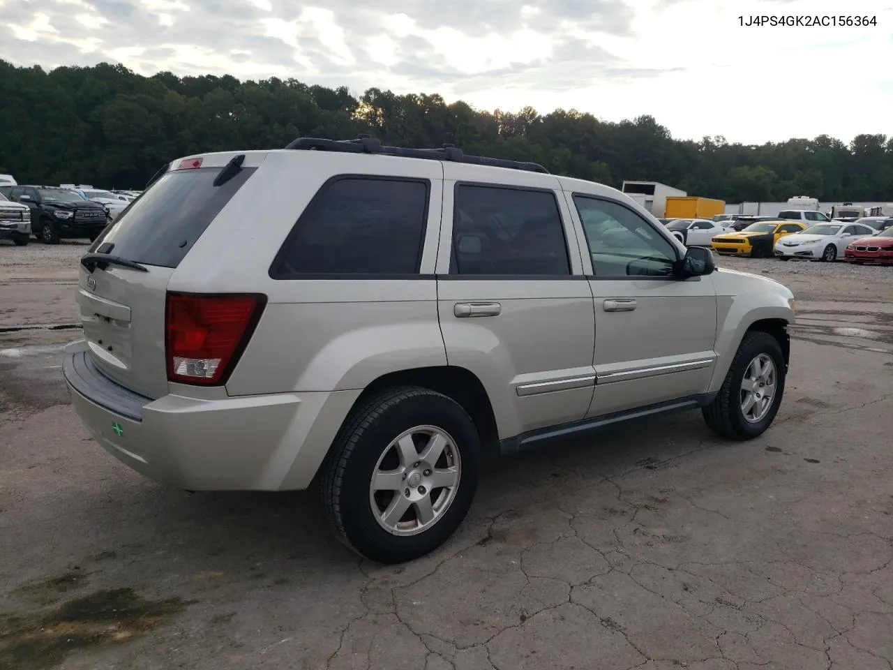 1J4PS4GK2AC156364 2010 Jeep Grand Cherokee Laredo