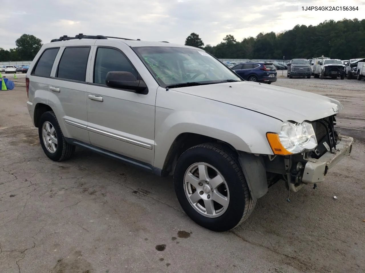 2010 Jeep Grand Cherokee Laredo VIN: 1J4PS4GK2AC156364 Lot: 72258944