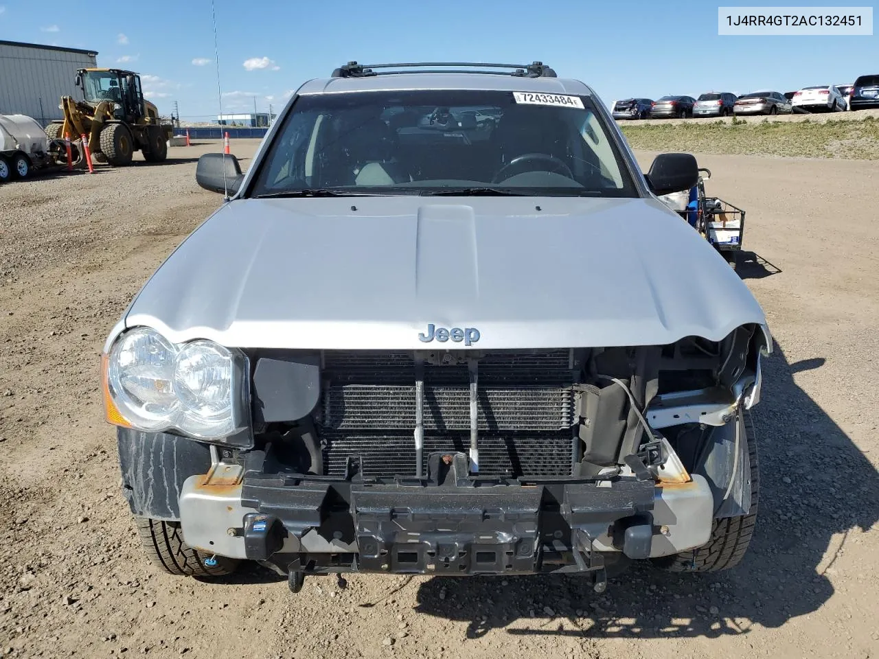 2010 Jeep Grand Cherokee Laredo VIN: 1J4RR4GT2AC132451 Lot: 72433484