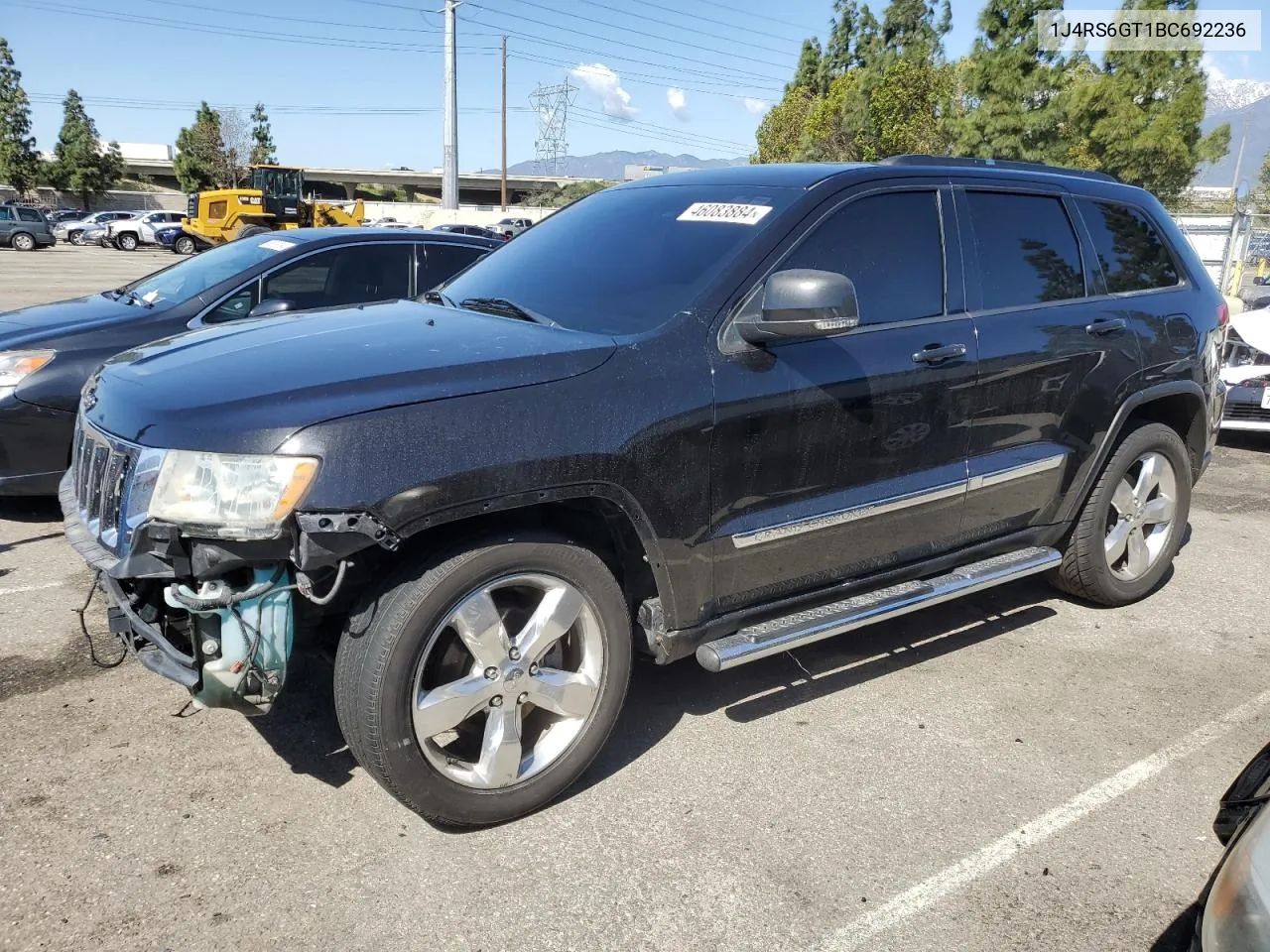 2011 Jeep Grand Cherokee Overland VIN: 1J4RS6GT1BC692236 Lot: 46083884