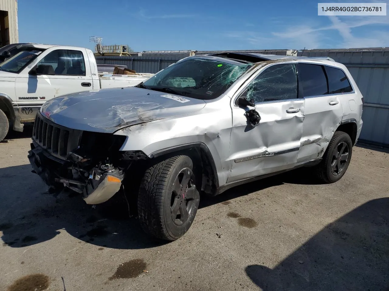 2011 Jeep Grand Cherokee Laredo VIN: 1J4RR4GG2BC736781 Lot: 47147184