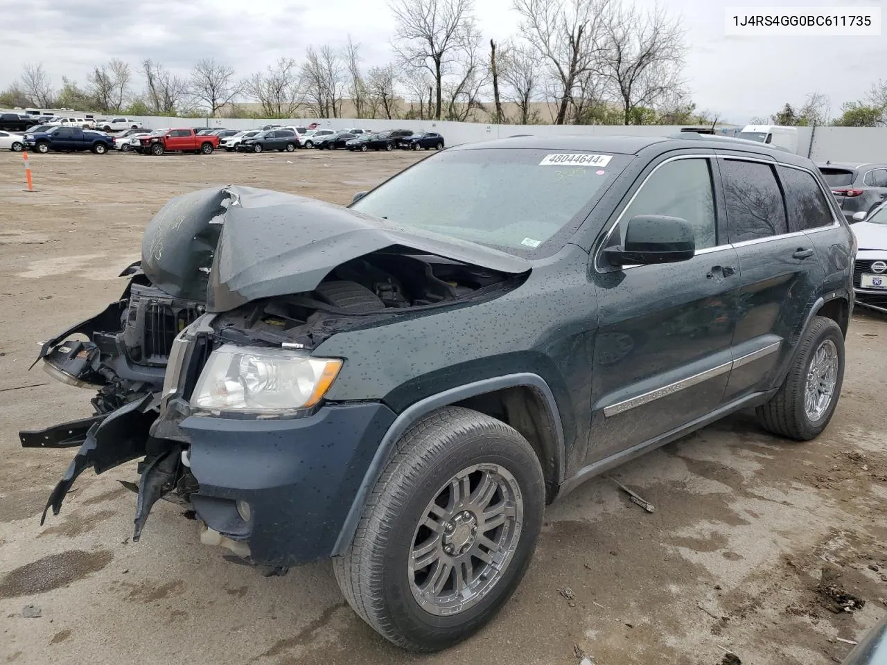 2011 Jeep Grand Cherokee Laredo VIN: 1J4RS4GG0BC611735 Lot: 48044644