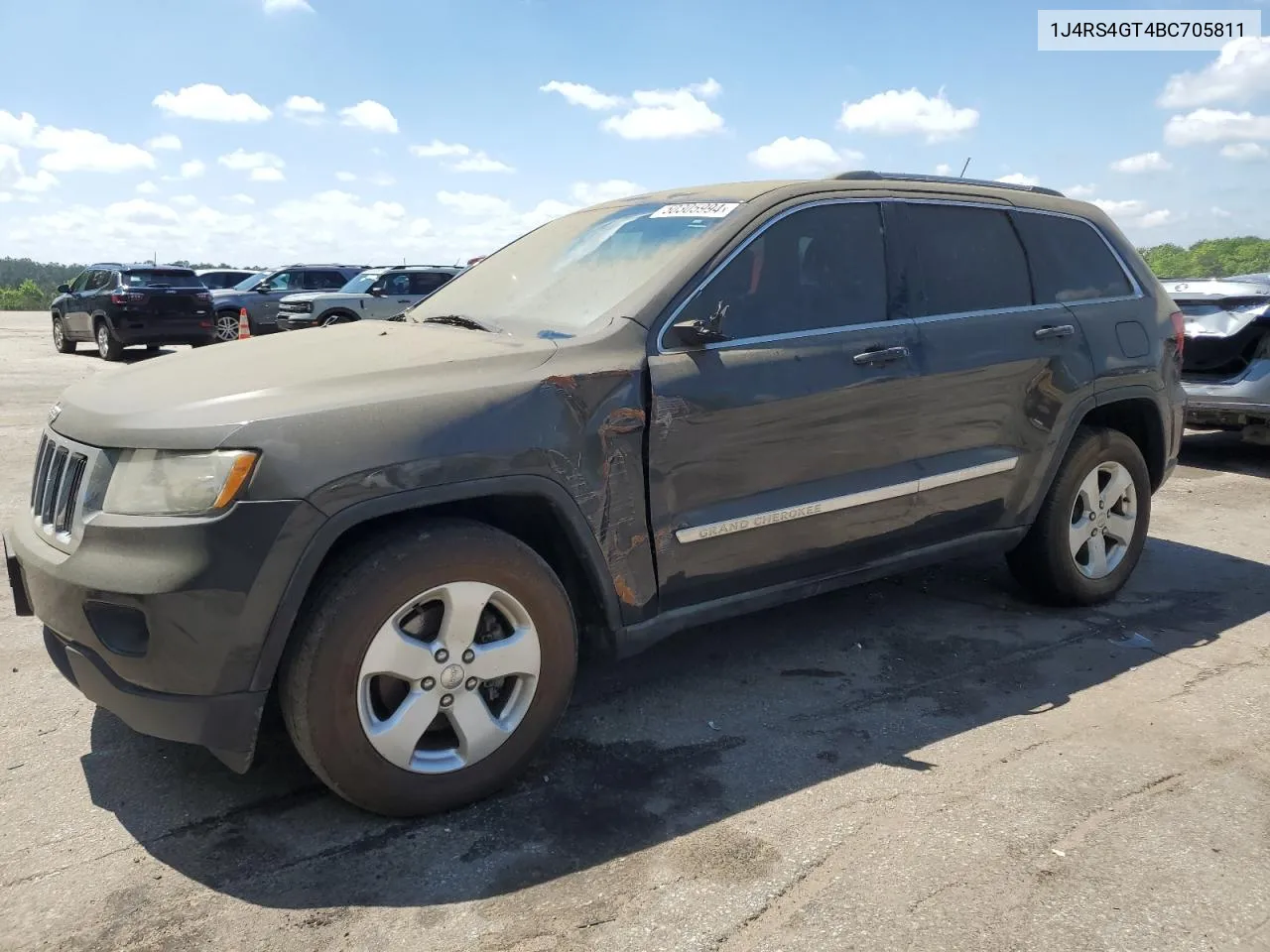 2011 Jeep Grand Cherokee Laredo VIN: 1J4RS4GT4BC705811 Lot: 50305994