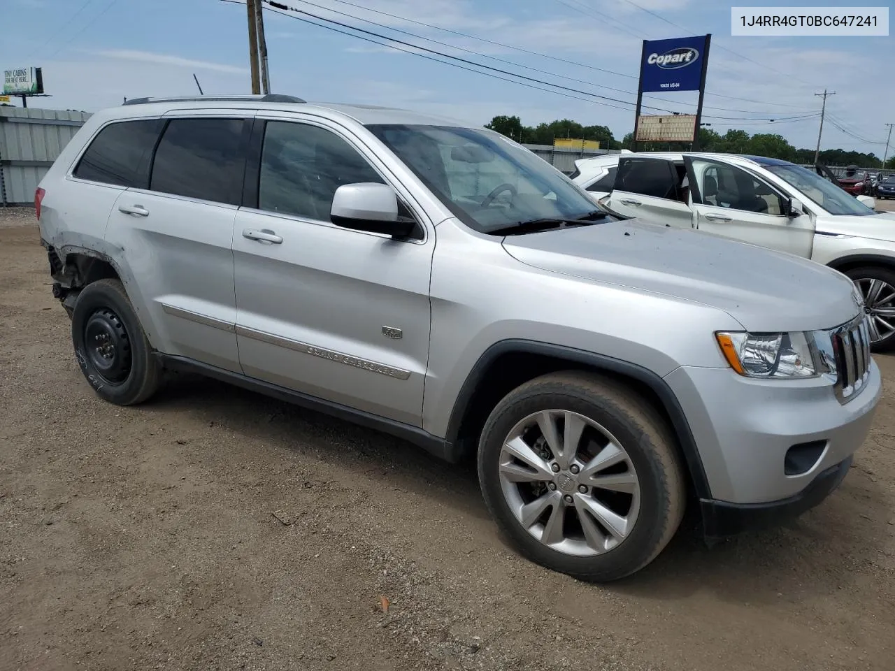 1J4RR4GT0BC647241 2011 Jeep Grand Cherokee Laredo