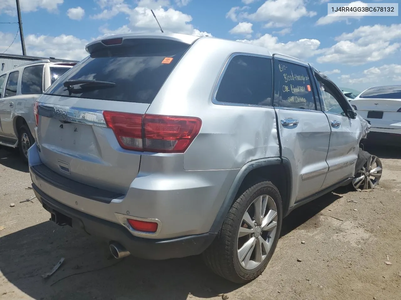 1J4RR4GG3BC678132 2011 Jeep Grand Cherokee Laredo