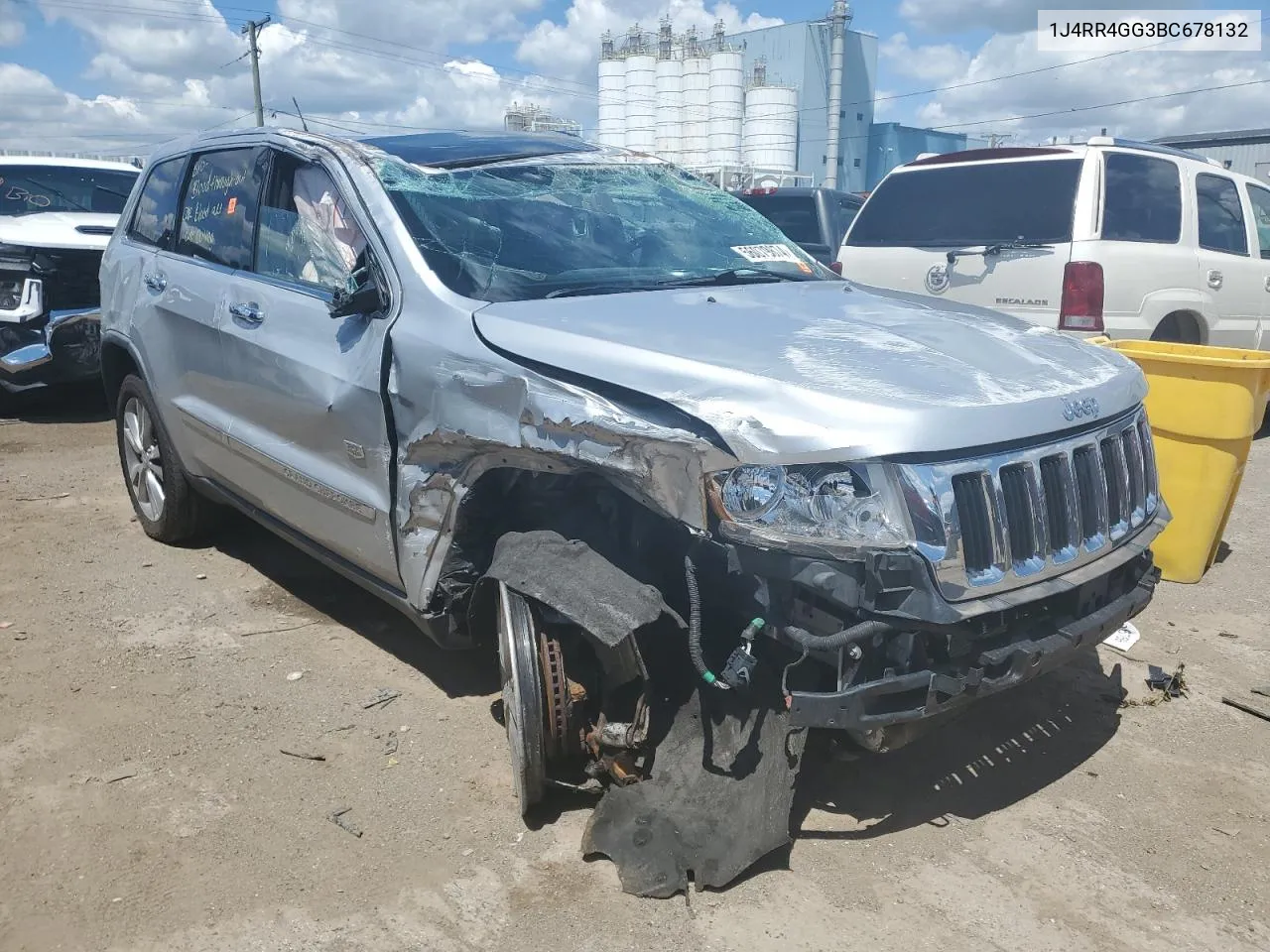 2011 Jeep Grand Cherokee Laredo VIN: 1J4RR4GG3BC678132 Lot: 56079874