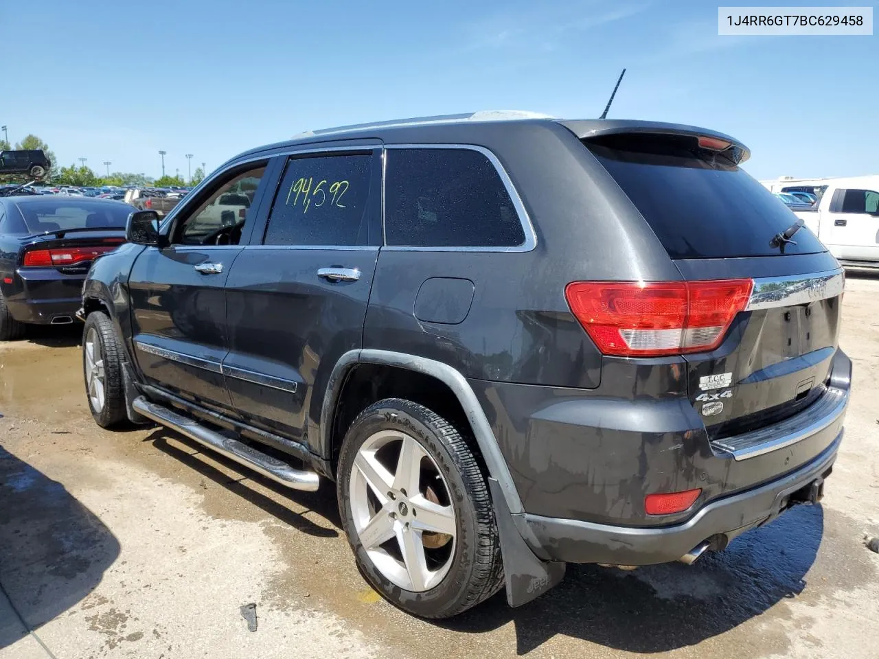 2011 Jeep Grand Cherokee Overland VIN: 1J4RR6GT7BC629458 Lot: 56307604