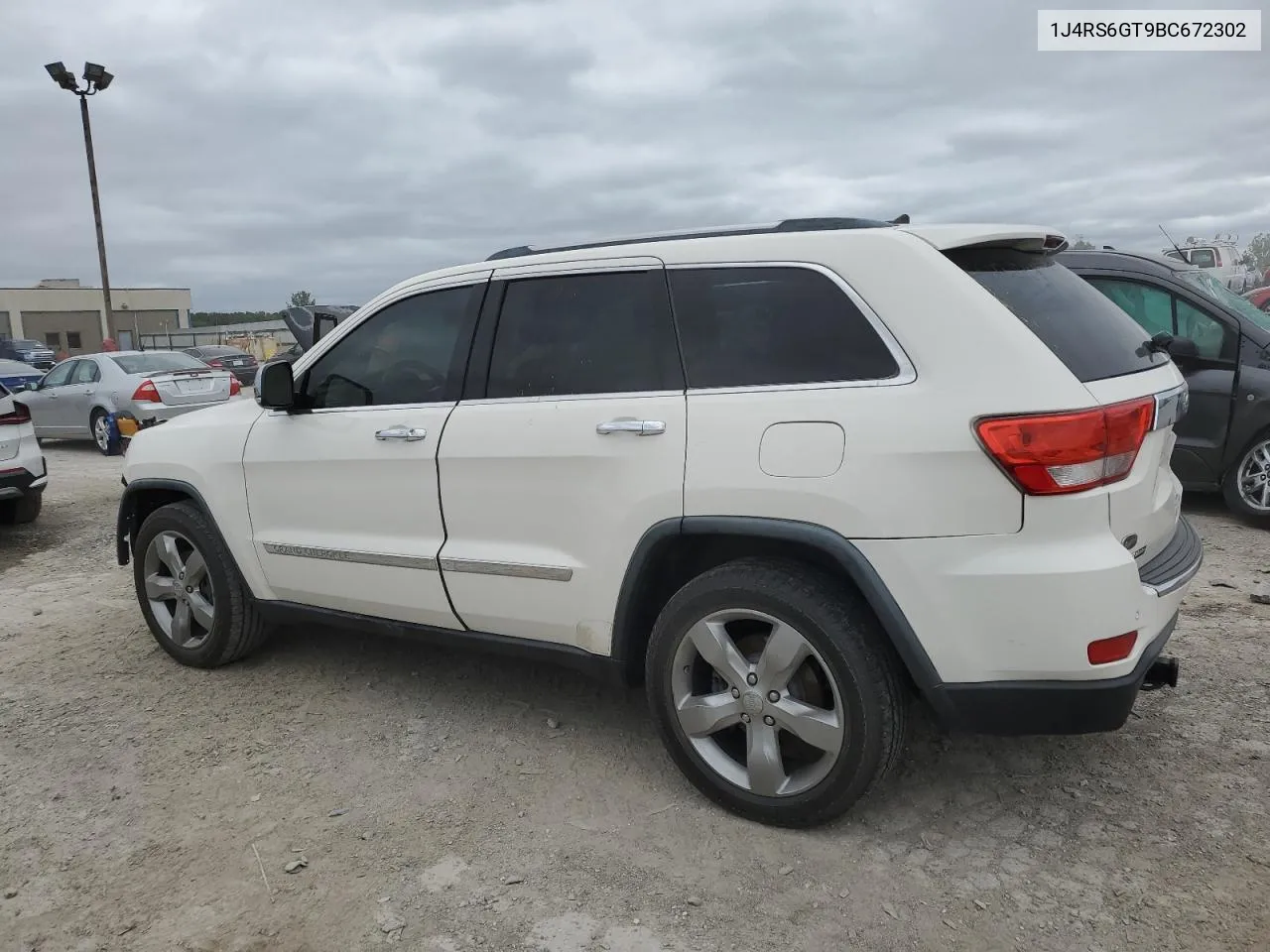 2011 Jeep Grand Cherokee Overland VIN: 1J4RS6GT9BC672302 Lot: 58218154