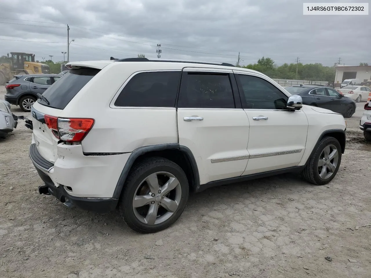 2011 Jeep Grand Cherokee Overland VIN: 1J4RS6GT9BC672302 Lot: 58218154