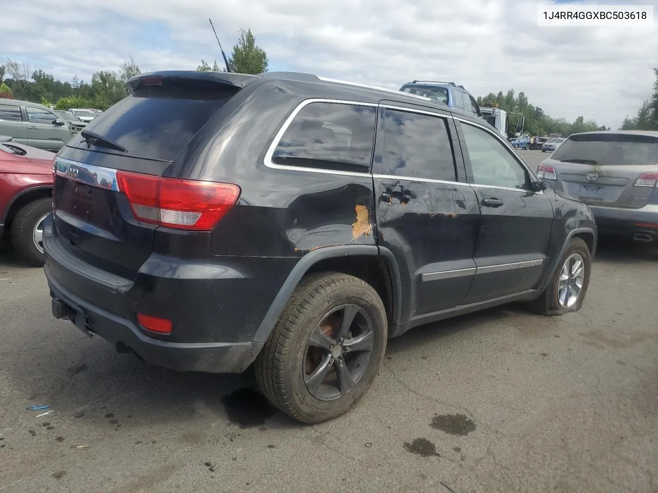 2011 Jeep Grand Cherokee Laredo VIN: 1J4RR4GGXBC503618 Lot: 58501354