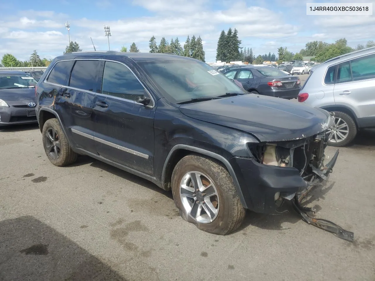 1J4RR4GGXBC503618 2011 Jeep Grand Cherokee Laredo