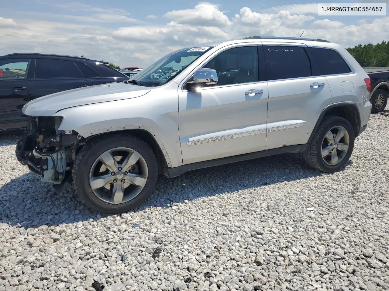 2011 Jeep Grand Cherokee Overland VIN: 1J4RR6GTXBC554657 Lot: 58919874