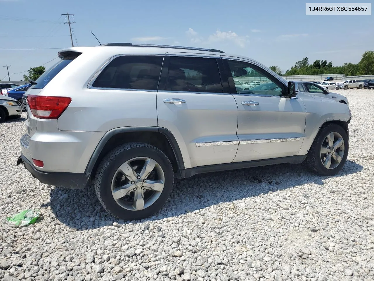 2011 Jeep Grand Cherokee Overland VIN: 1J4RR6GTXBC554657 Lot: 58919874