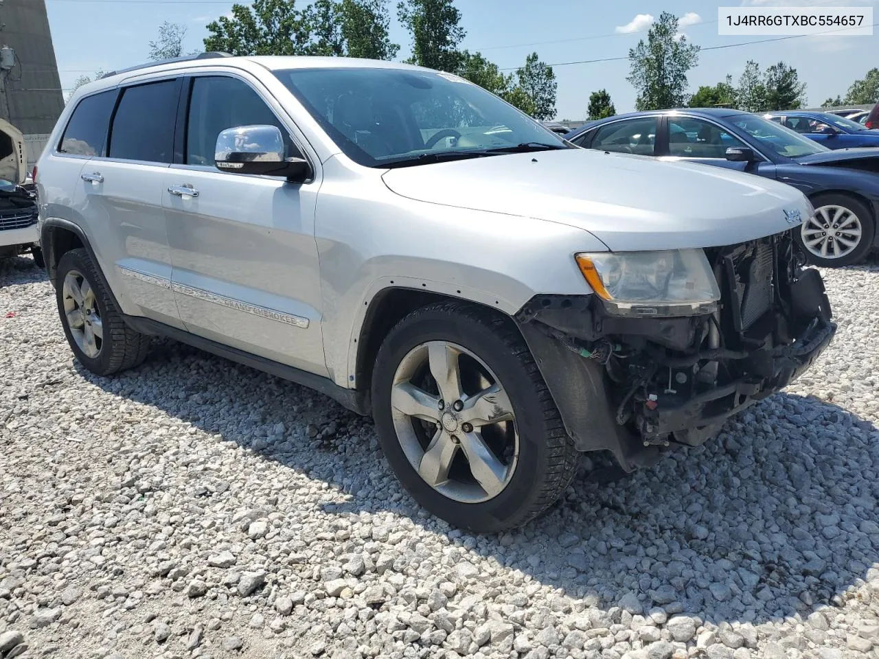 2011 Jeep Grand Cherokee Overland VIN: 1J4RR6GTXBC554657 Lot: 58919874