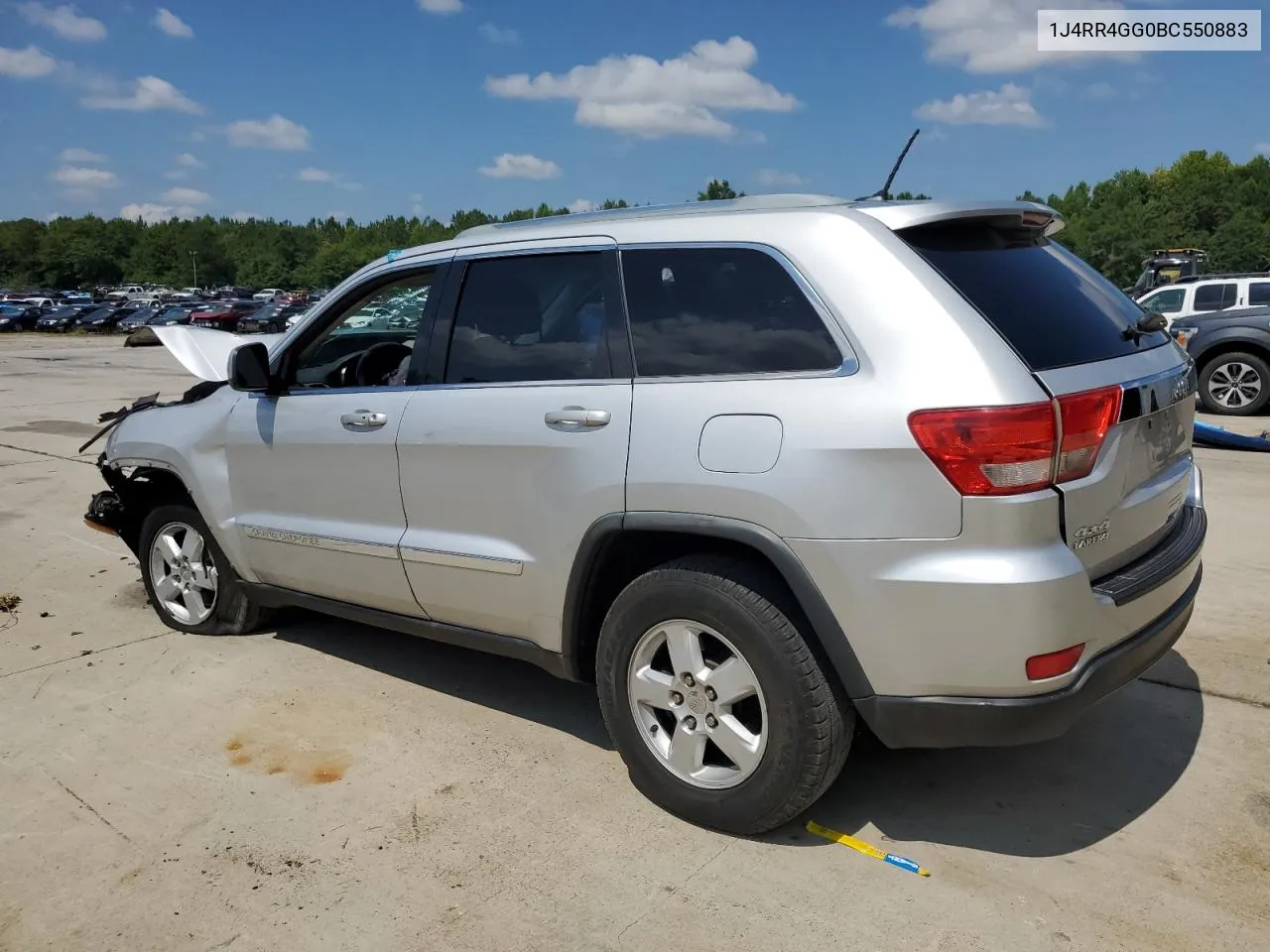 1J4RR4GG0BC550883 2011 Jeep Grand Cherokee Laredo