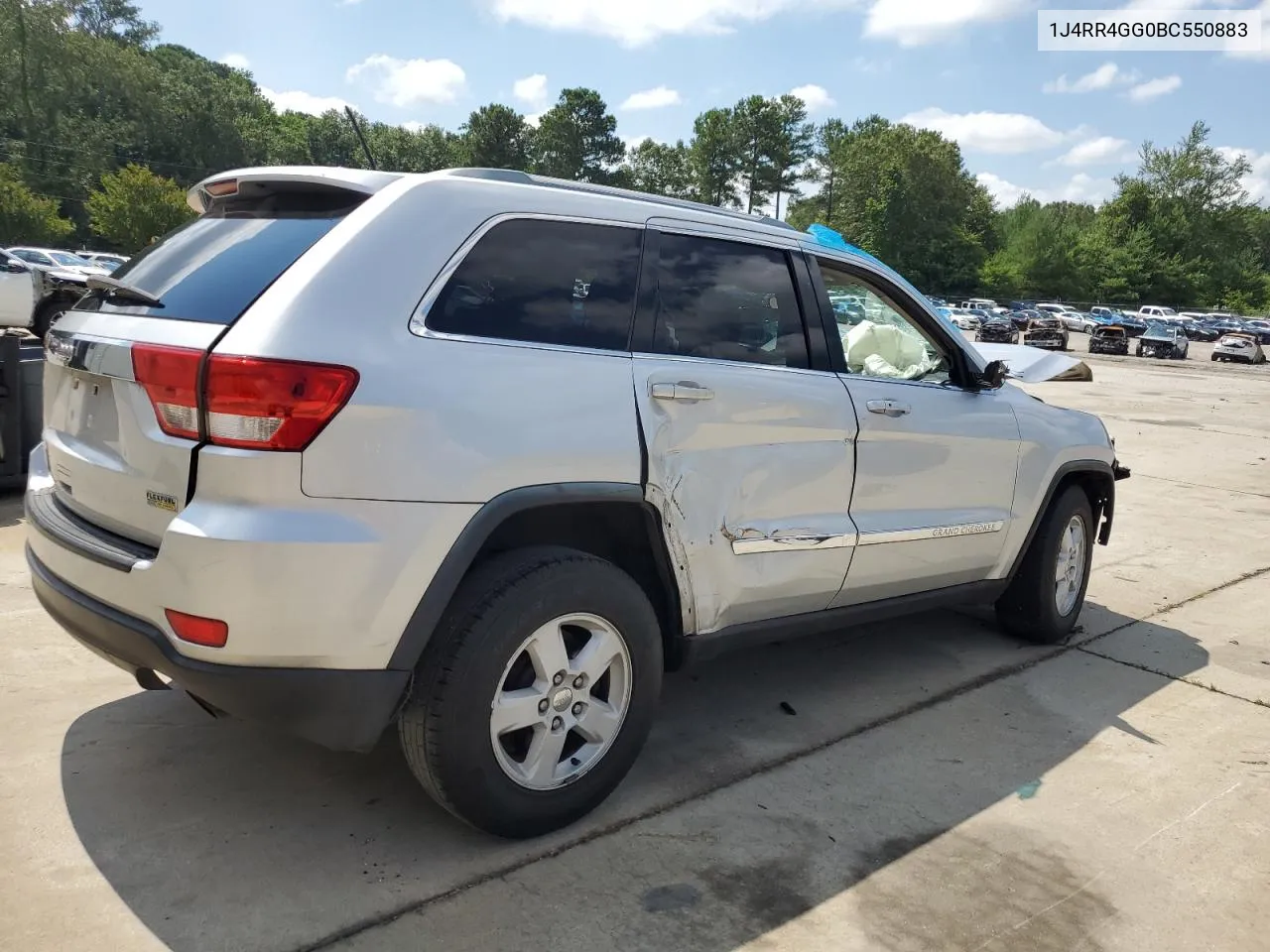 1J4RR4GG0BC550883 2011 Jeep Grand Cherokee Laredo