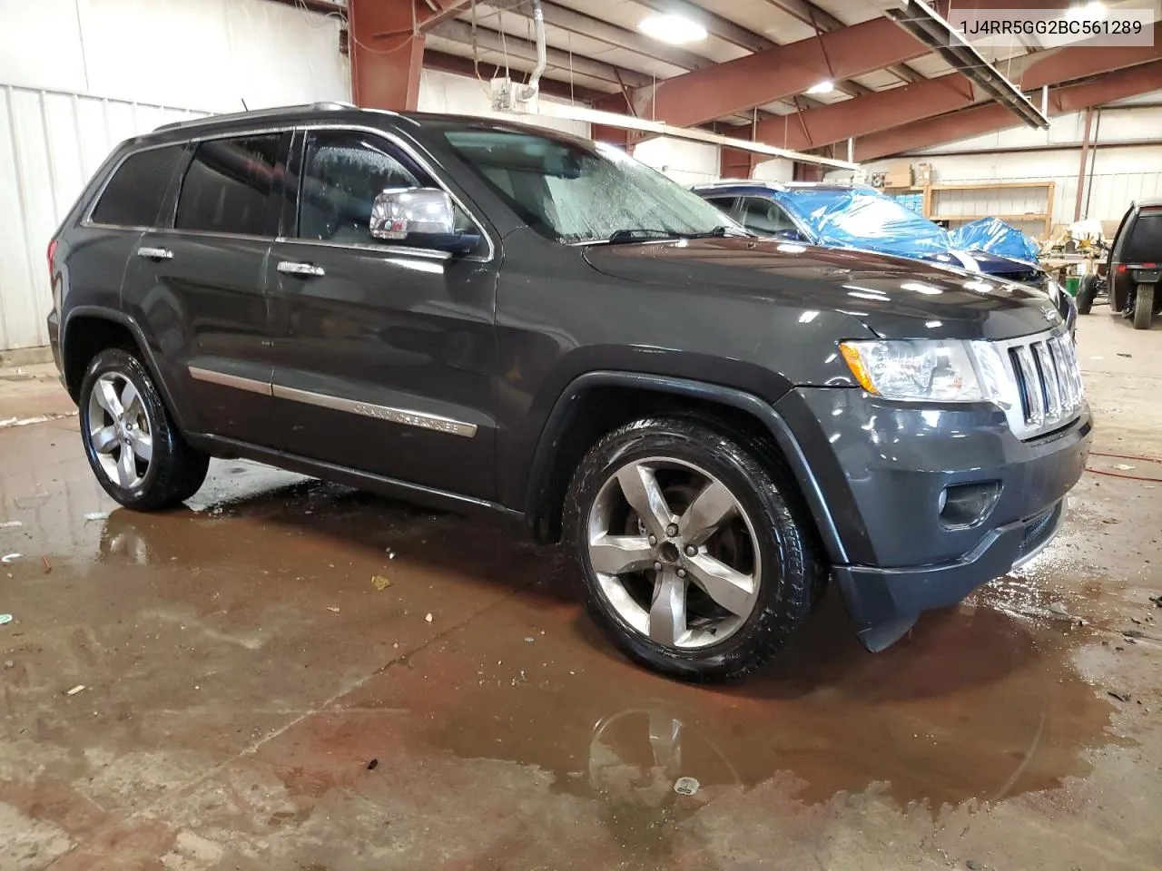 1J4RR5GG2BC561289 2011 Jeep Grand Cherokee Limited