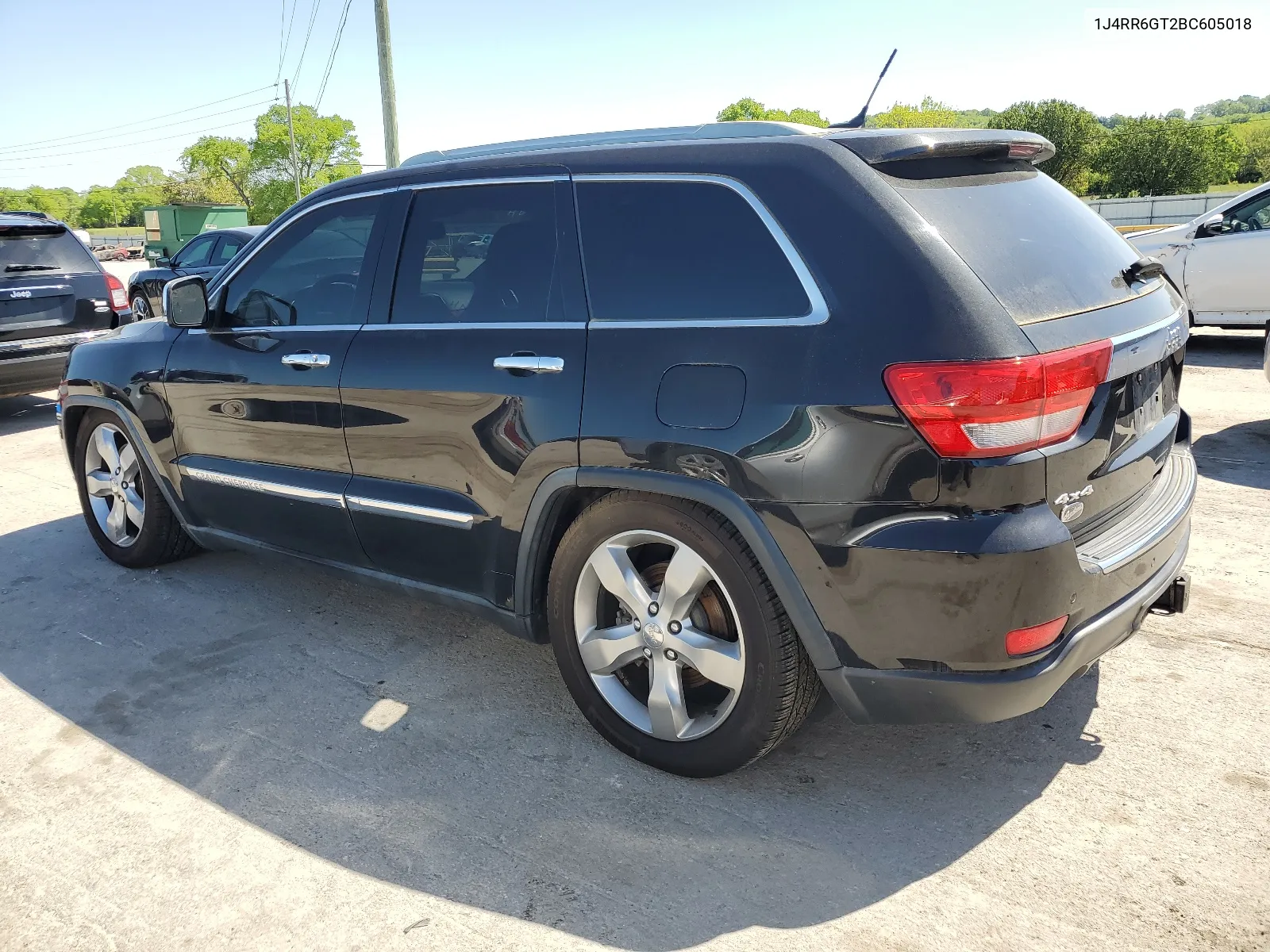 2011 Jeep Grand Cherokee Overland VIN: 1J4RR6GT2BC605018 Lot: 61078944