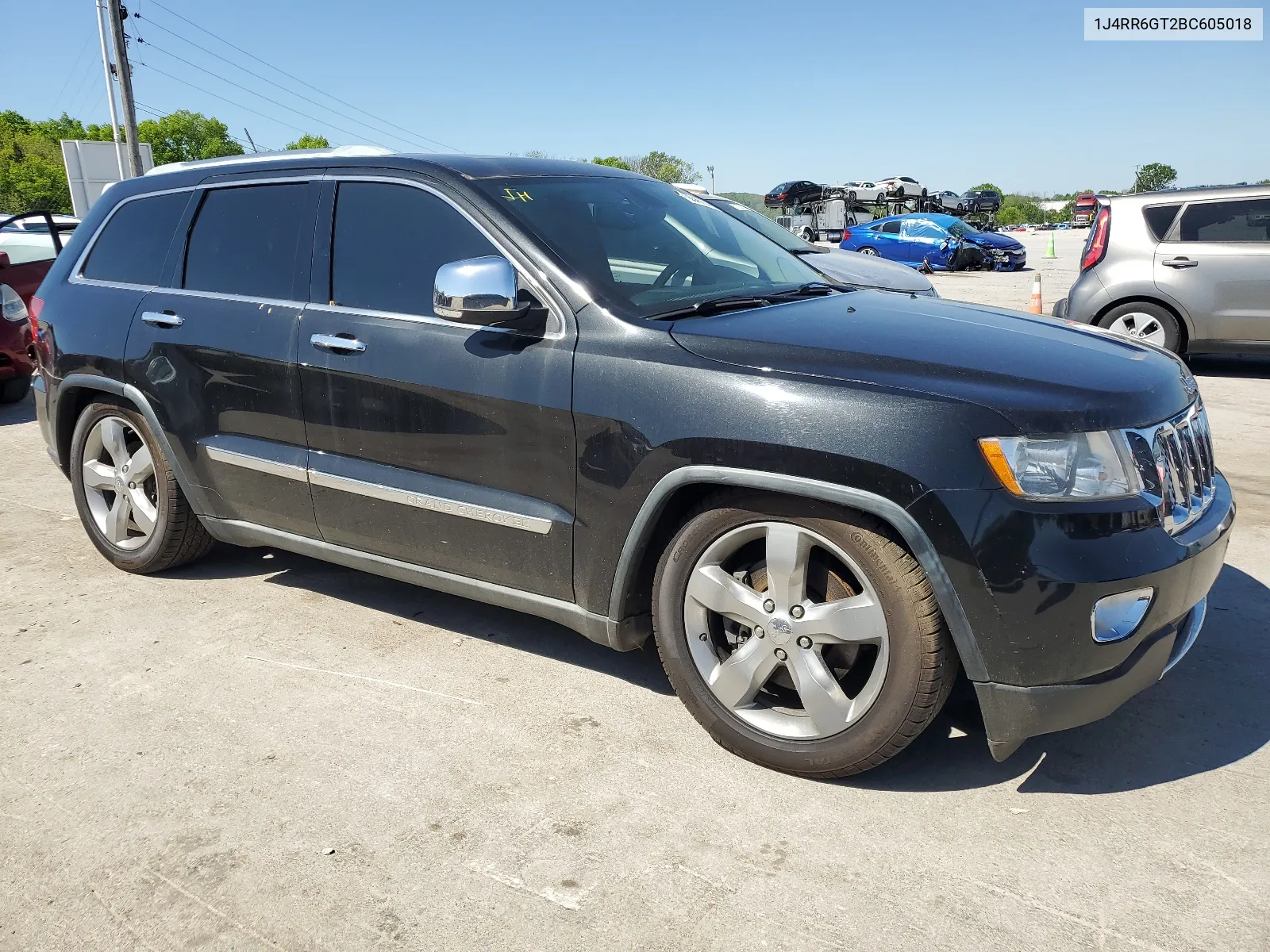 2011 Jeep Grand Cherokee Overland VIN: 1J4RR6GT2BC605018 Lot: 61078944