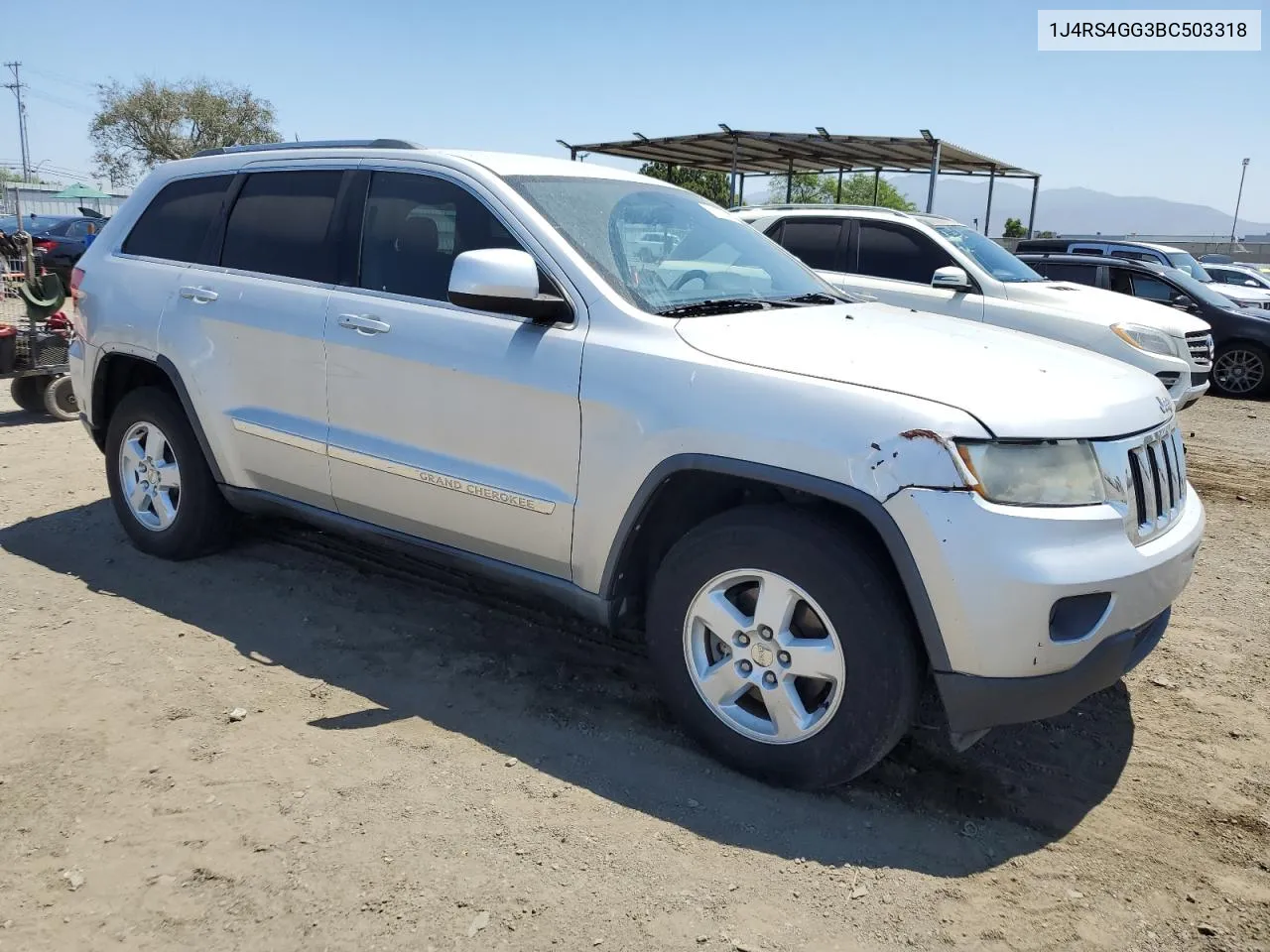 2011 Jeep Grand Cherokee Laredo VIN: 1J4RS4GG3BC503318 Lot: 61915644