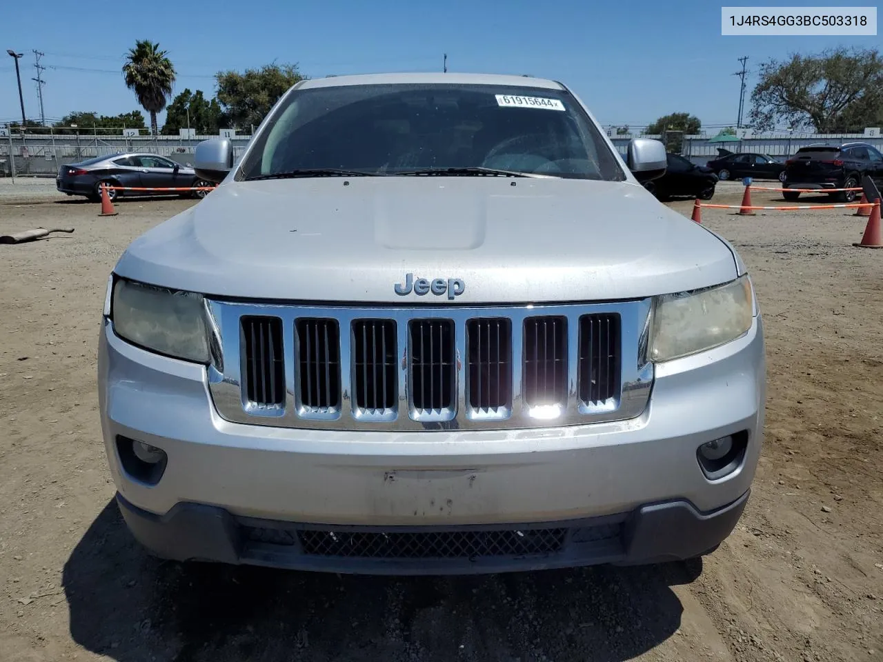 2011 Jeep Grand Cherokee Laredo VIN: 1J4RS4GG3BC503318 Lot: 61915644