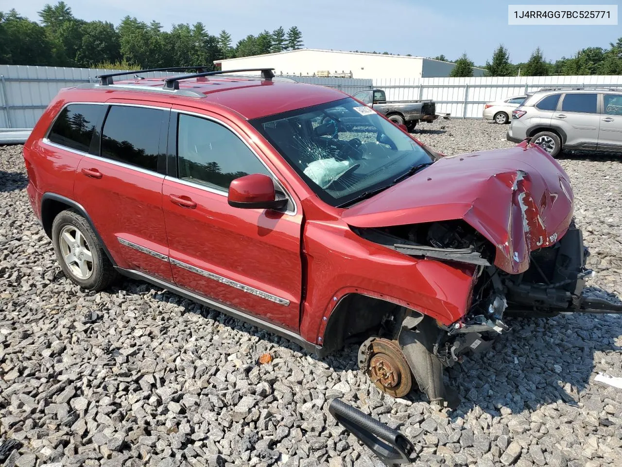 2011 Jeep Grand Cherokee Laredo VIN: 1J4RR4GG7BC525771 Lot: 64082134