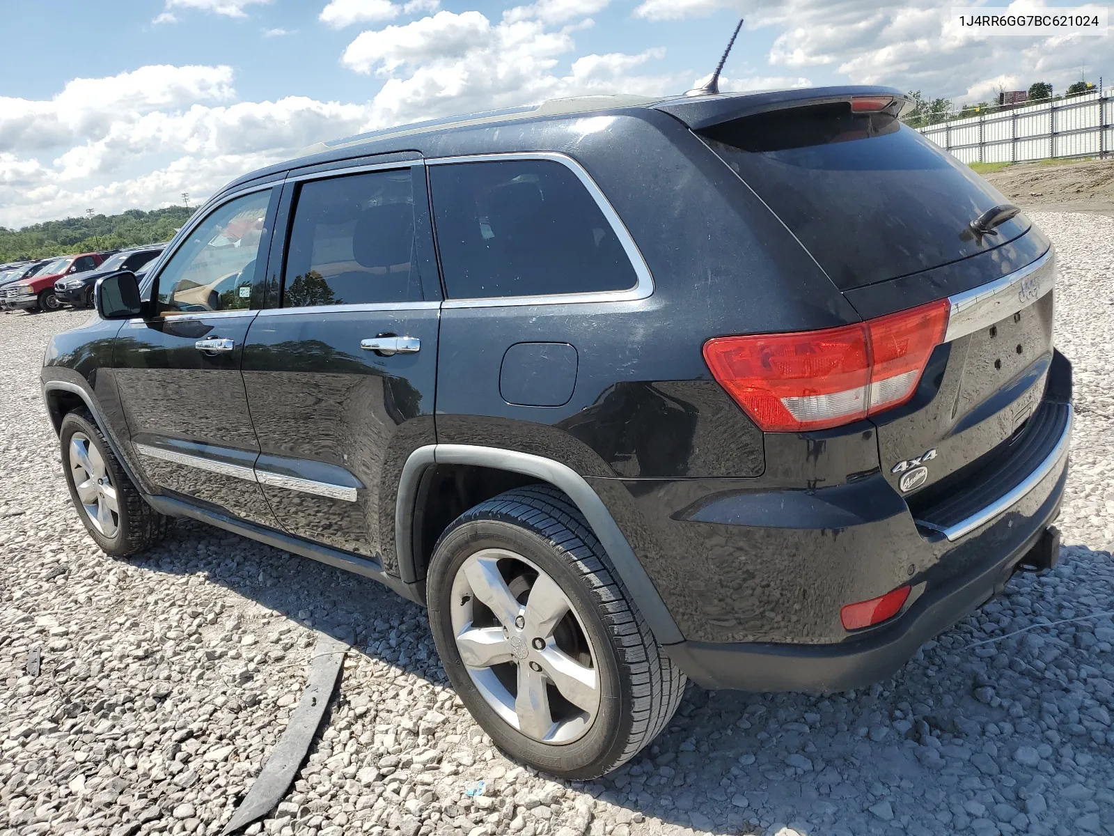 2011 Jeep Grand Cherokee Overland VIN: 1J4RR6GG7BC621024 Lot: 64103204