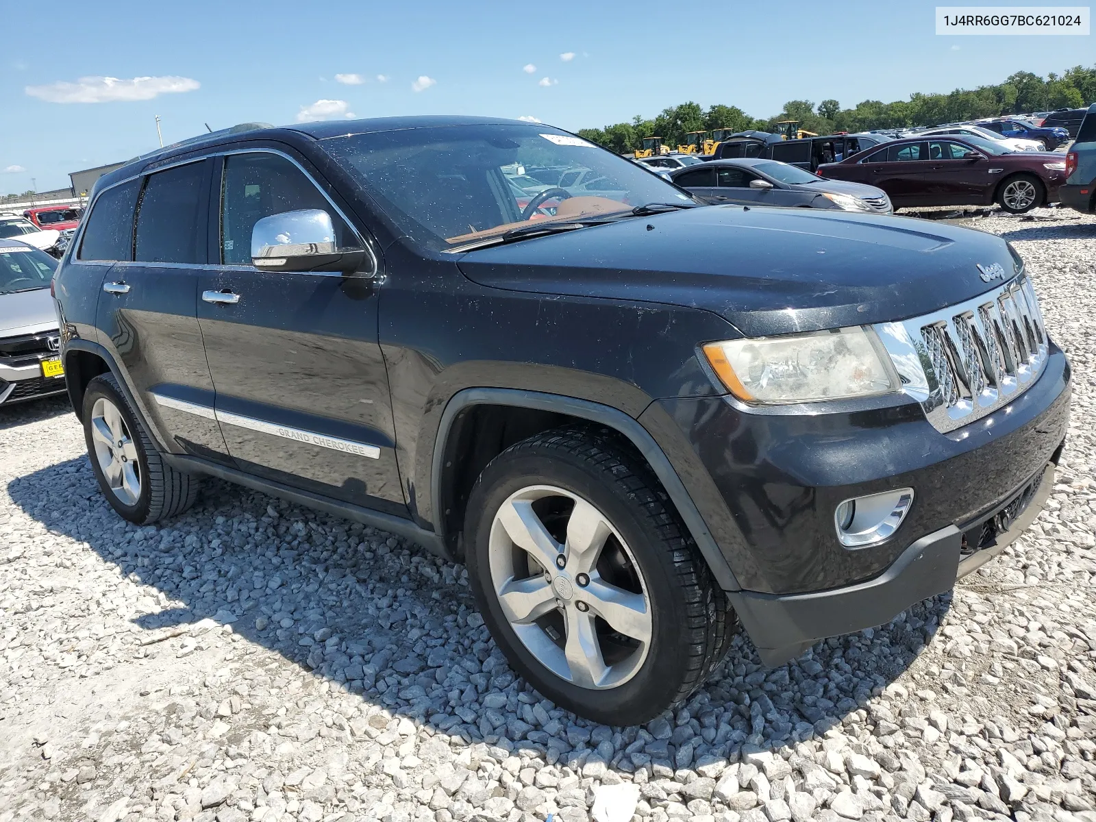 2011 Jeep Grand Cherokee Overland VIN: 1J4RR6GG7BC621024 Lot: 64103204