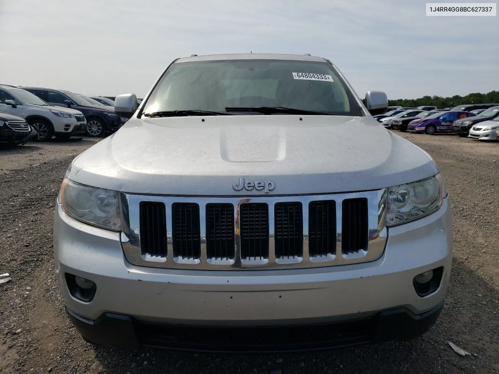 2011 Jeep Grand Cherokee Laredo VIN: 1J4RR4GG8BC627337 Lot: 64804333