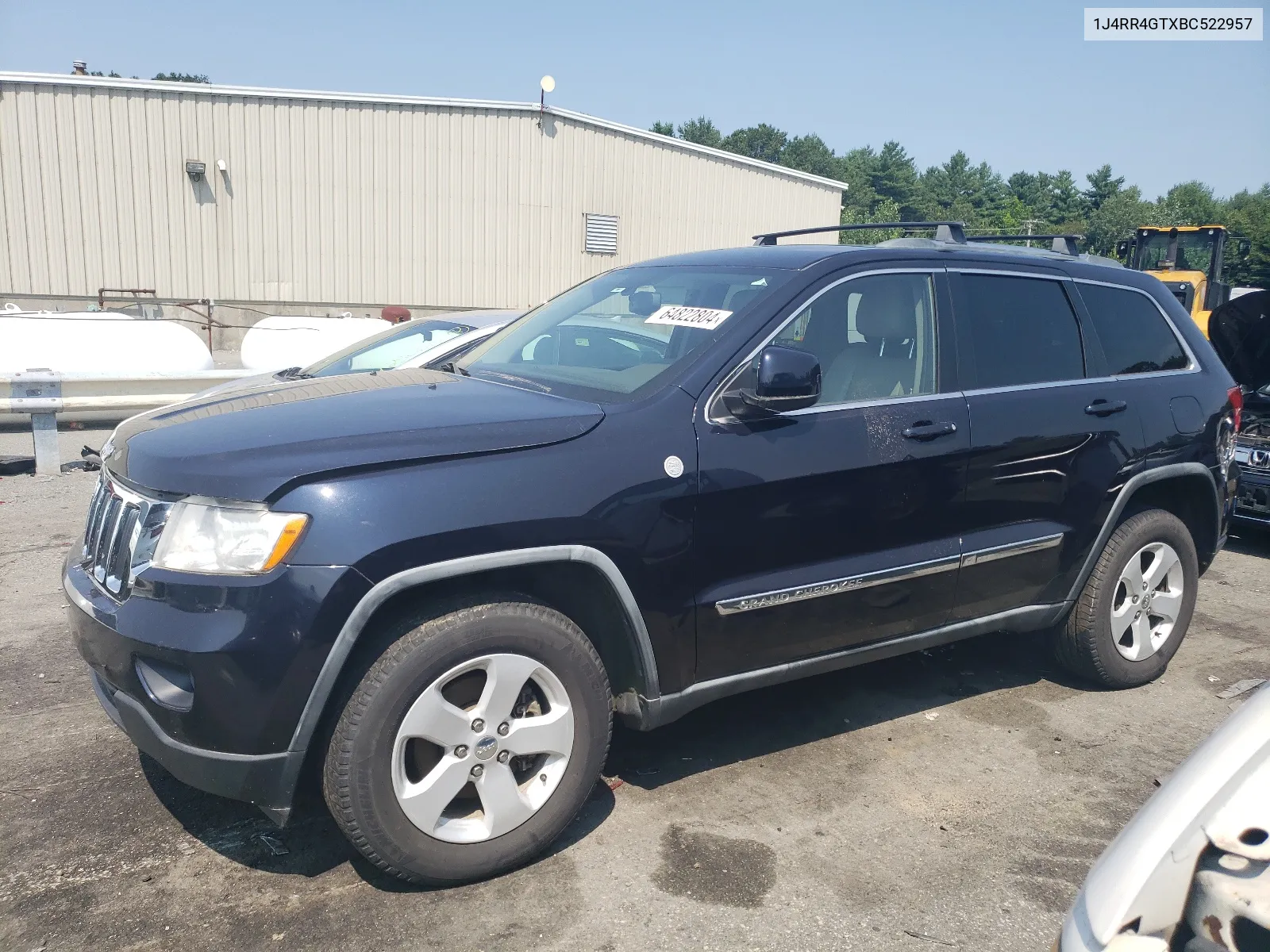 2011 Jeep Grand Cherokee Laredo VIN: 1J4RR4GTXBC522957 Lot: 64822804