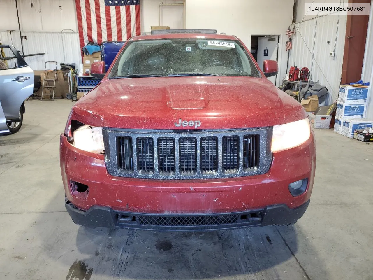 2011 Jeep Grand Cherokee Laredo VIN: 1J4RR4GT8BC507681 Lot: 65248014