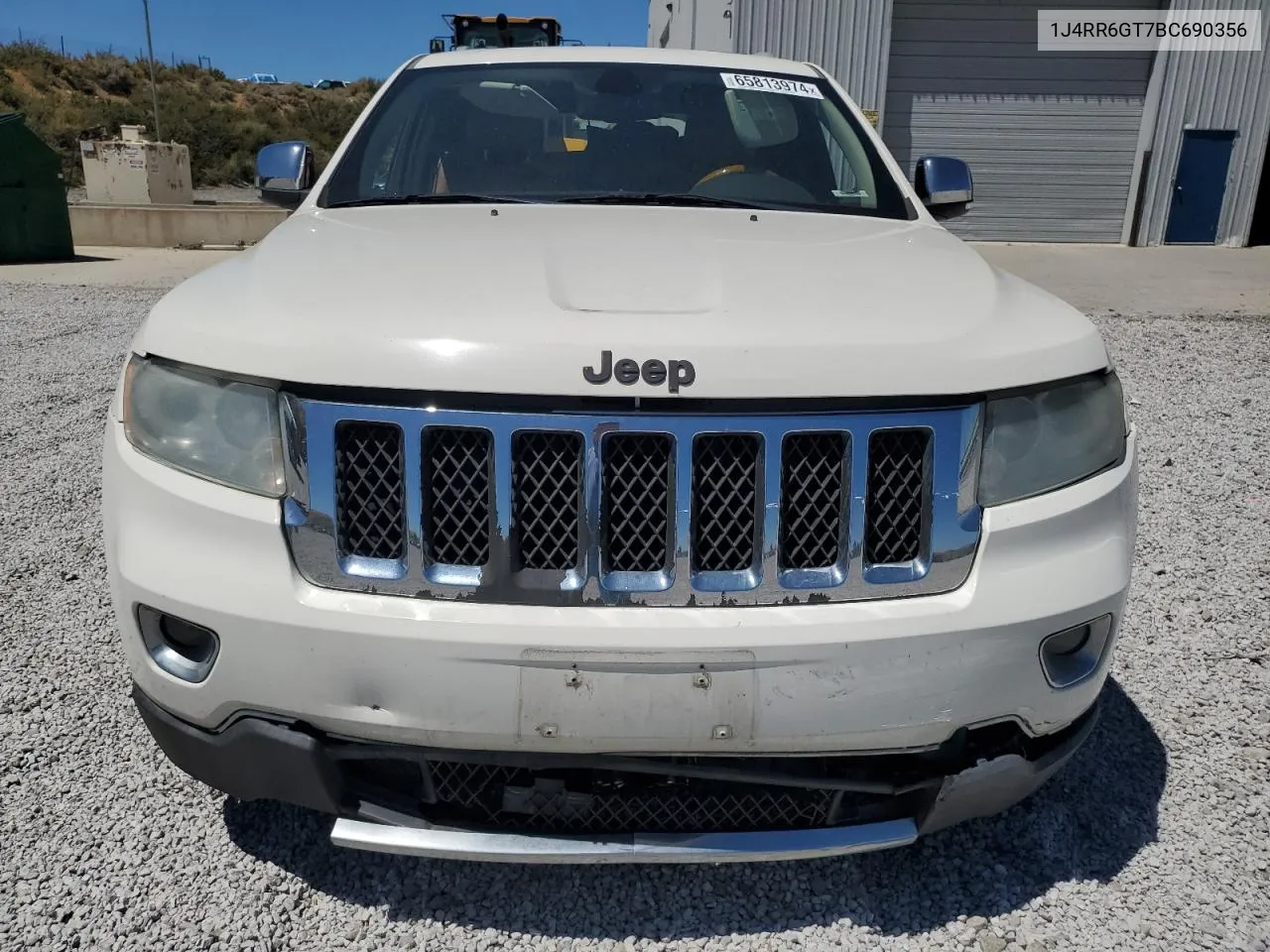 2011 Jeep Grand Cherokee Overland VIN: 1J4RR6GT7BC690356 Lot: 65813974