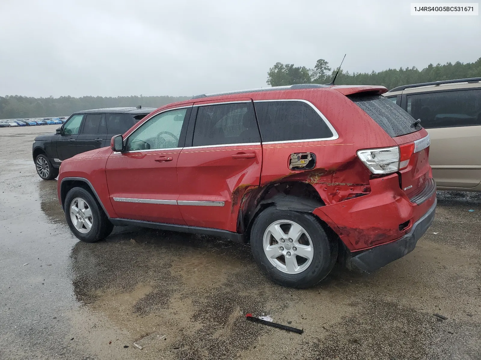 2011 Jeep Grand Cherokee Laredo VIN: 1J4RS4GG5BC531671 Lot: 66595194