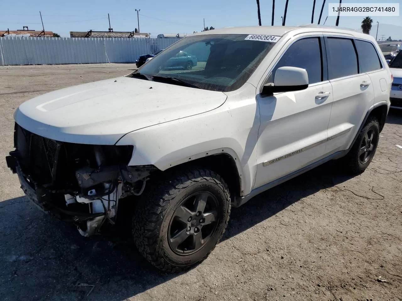 2011 Jeep Grand Cherokee Laredo VIN: 1J4RR4GG2BC741480 Lot: 66952824